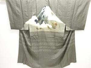 アンティーク　初夢模様男物長襦袢